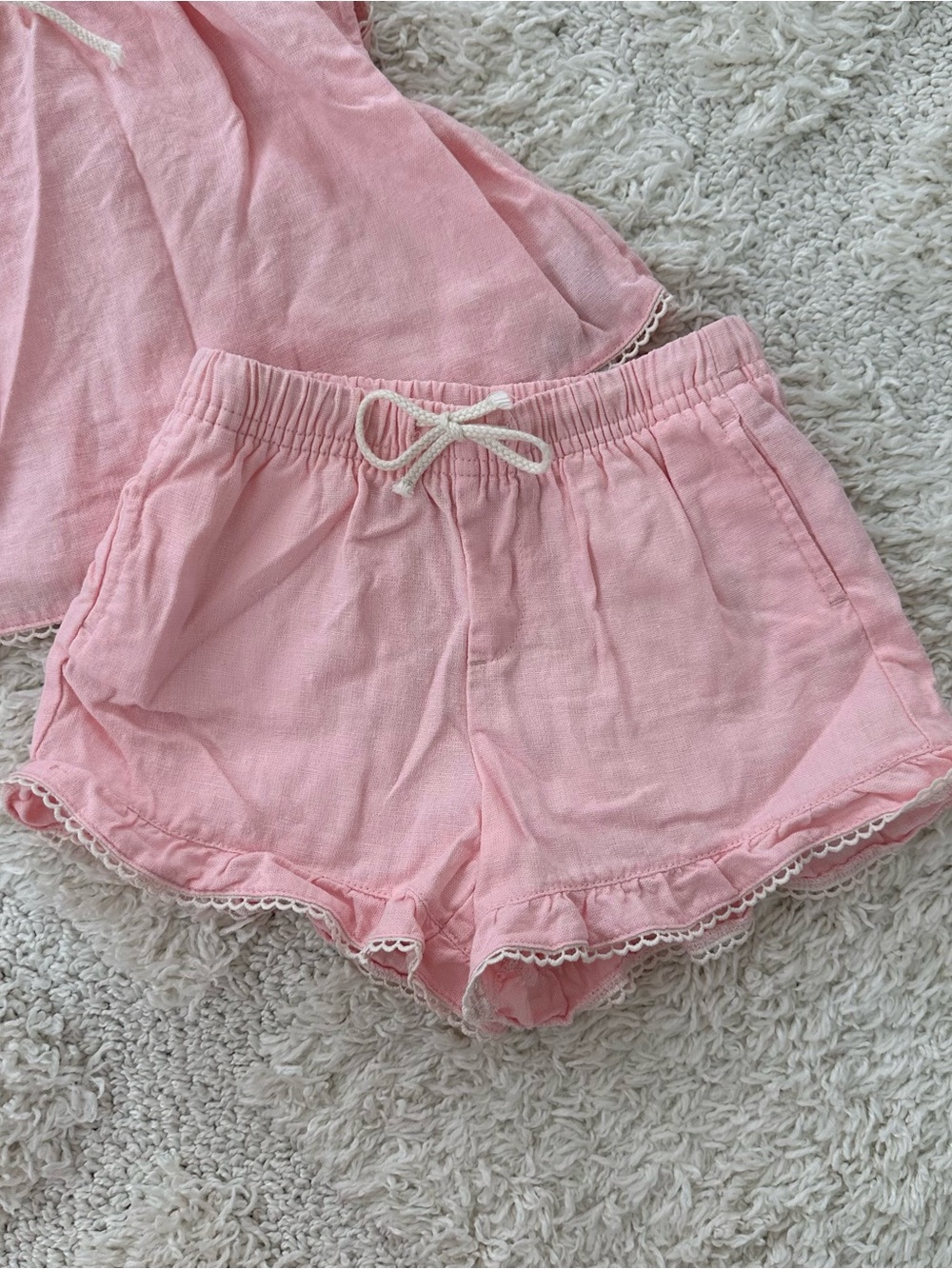 Old Navy Pink Ruffle Set - Picture 2 of 7